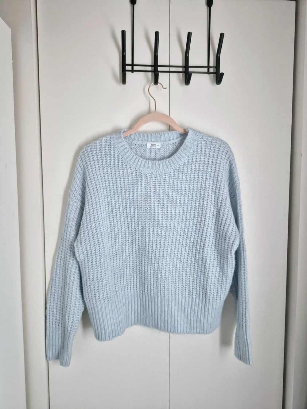Ardene Light Blue Chunky Crewneck Sweater